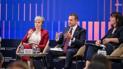 Avrupa Büyükşehirler Ağı (EMA) Forumu’nda konuşan Marmara Belediyeler Birliği ve