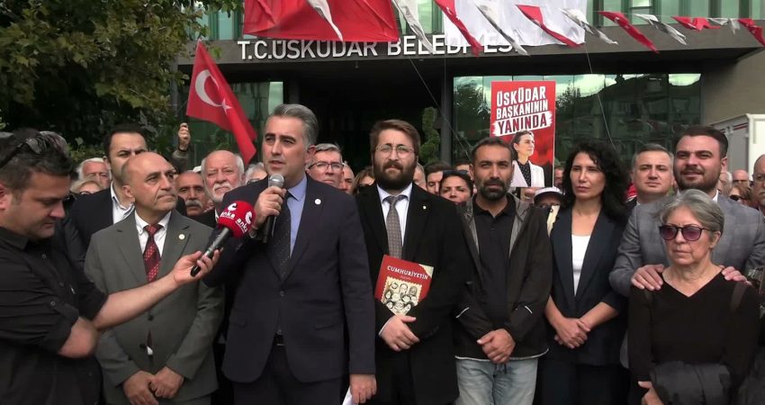 Geçen ay düzenlenen operasyonların ardından AK Parti'ye geçen Üsküdar Belediyesi'nde