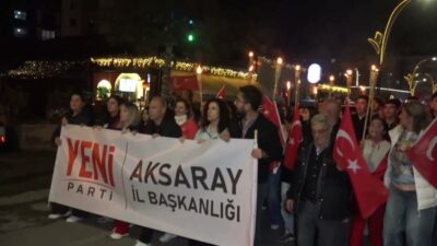 YENİ Parti Aksaray İl Başkanlığı, Cumhuriyet’in 103. yıl dönümü için