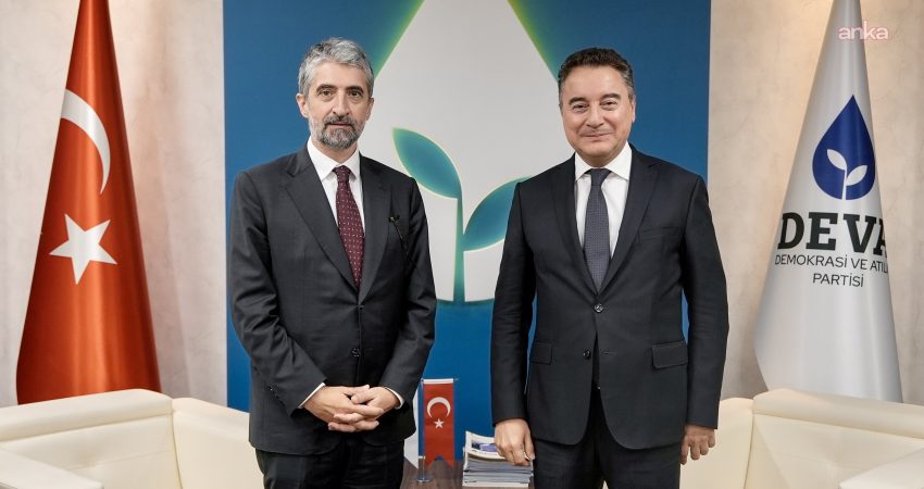 DEVA Partisi Genel Başkanı Ali Babacan, TÜSİAD Yönetim Kurulu Başkanı