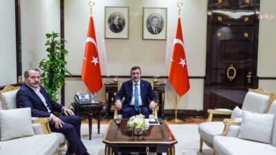 Memur-Sen ve Eğitim-Bir-Sen Genel Başkanı Ali Yalçın, Cumhurbaşkanı Yardımcısı Cevdet