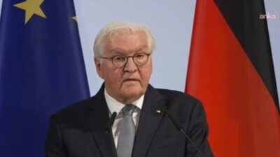 Almanya Cumhurbaşkanı Frank-Walter Steinmeier, Birlik Günü konuşmasında, demokrasinin yeniden tehdit