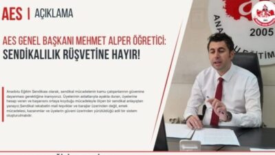 Anadolu Eğitim Sendikası'ndan yapılan açıklamada, sendikal üyeliğe yönelik mali teşviklerin