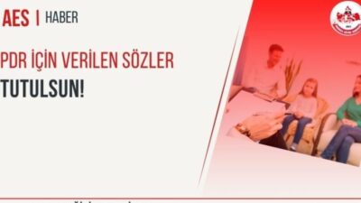 Anadolu Eğitim Sendikası, Milli Eğitim Bakanlığı'na daha önce açıkladığı "100
