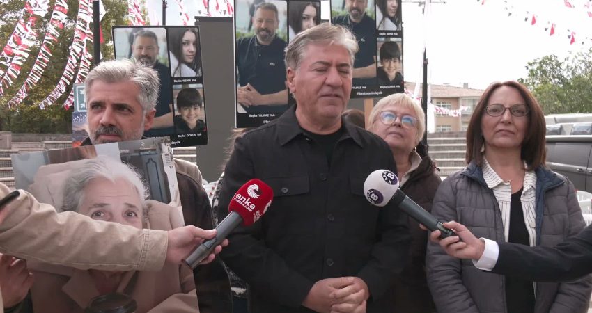 YENİ Parti Grup Başkanvekili Murat Emir, Anıtpark'taki "78 Can İçin