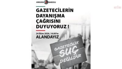 Ankara Barosu, gazeteciler Murat Ağırel ve İsmail Arı'nın tutuklanmasına tepki