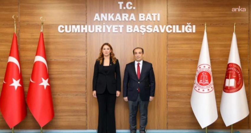 Ankara Barosu yönetimi, Ankara Batı Cumhuriyet Başsavcısı Murat Özcan'ı ziyaret