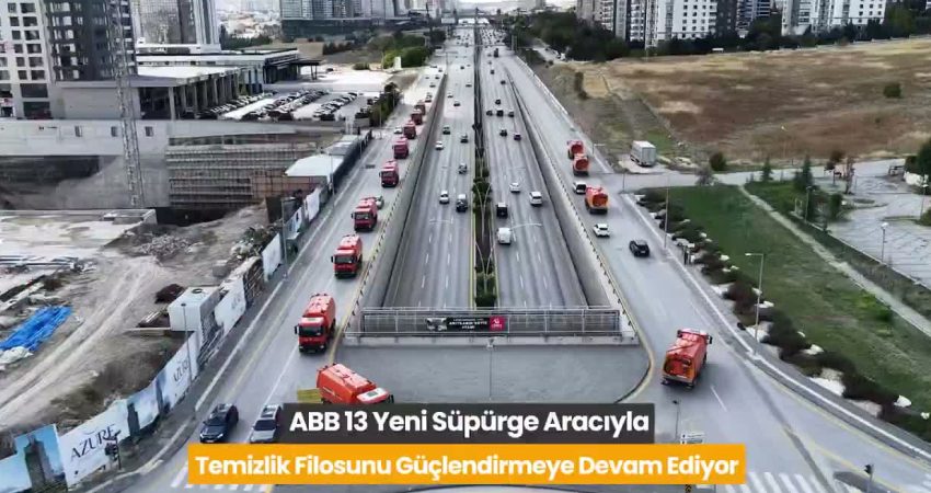 Ankara Büyükşehir Belediyesi’nin temizlik filosu büyüyor: 13 yeni araç hizmete hazır Ankara Büyükşehir Belediyesi, kent genelindeki temizlik çalışmalarını daha etkin ve