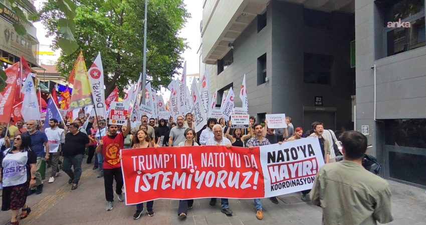 Ankara’da 7 Temmuz’da düzenlenen NATO karşıtı protesto nedeniyle gözaltına alınan