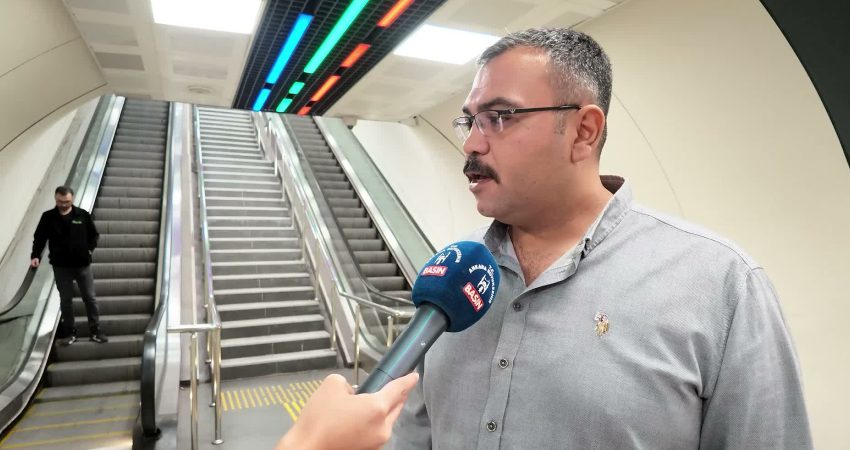 Ankara’da yürüyen merdivenlere sirenli önlem Ankara’da 24 Ekim’de Ahmet Hamdi Akseki Camisi önündeki alt geçitte