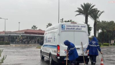 Antalya Büyükşehir Belediyesi, Meteoroloji Bölge Müdürlüğü’nün gök gürültülü sağanak yağış
