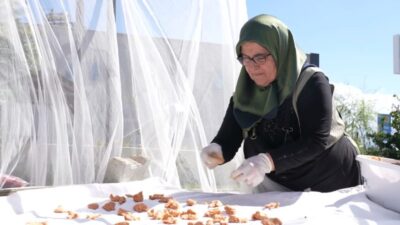 Antalya Büyükşehir Belediyesi’nin kadınlara destek olmak amacıyla hayata geçirdiği üretim