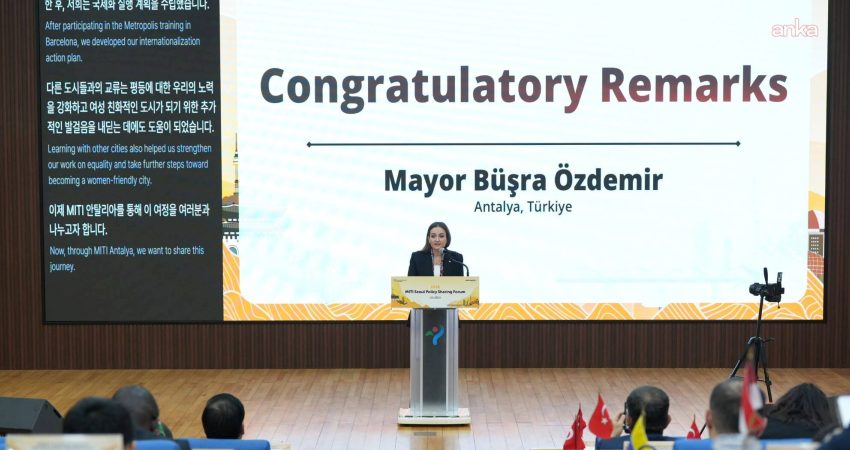 Antalya Büyükşehir Belediyesi Başkan Vekili Büşra Özdemir, Güney Kore’nin başkenti