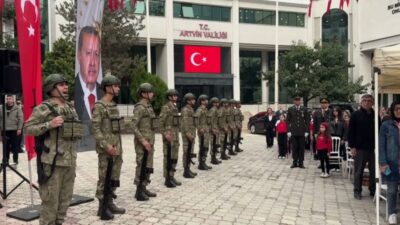 Artvin'de, Cumhuriyeti’nin ilanının 103’üncü yıl dönümü kutlandı.