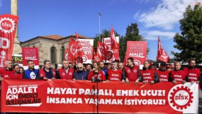 DİSK Genel Başkanı Arzu Çerkezoğlu, Tekirdağ’da düzenlenen Emekçi Buluşması’nda, “Bir