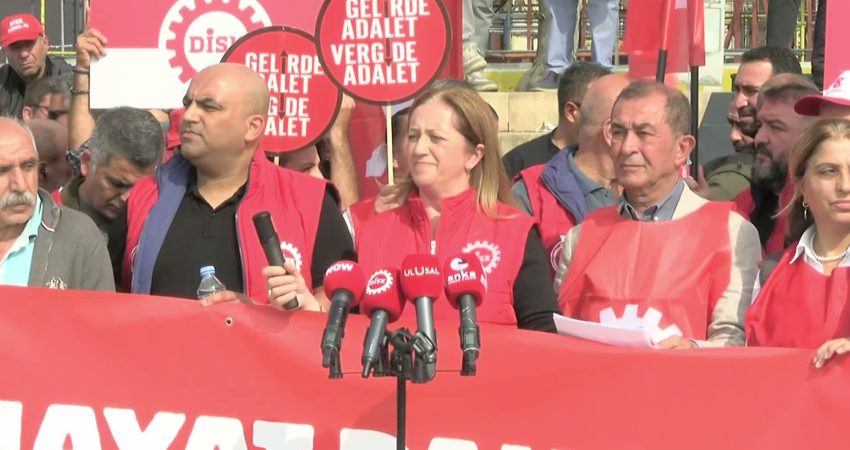 DİSK Genel Başkanı Arzu Çerkezoğlu “Bir asgari ücretlinin 6 bin
