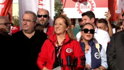 DİSK Genel Başkanı Arzu Çerkezoğlu, "2027 bütçesine baktığımızda bütçenin yine