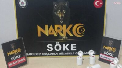 Aydın'ın Söke ve Kuşadası ilçelerinde polisin uyuşturucu madde ticaretine yönelik