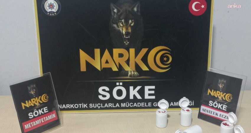 Aydın'ın Söke ve Kuşadası ilçelerinde polisin uyuşturucu madde ticaretine yönelik