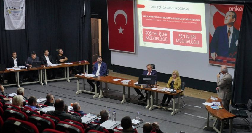 Ayvalık Belediyesi’nin 2027 yılı bütçesi, belediye meclisinde yapılan görüşmelerin ardından