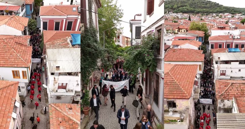 Ayvalık’ta bu yıl 21’incisi düzenlenen Uluslararası Zeytin Hasat ve Turizm