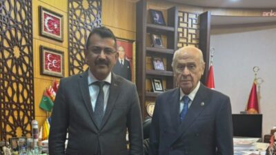MHP Genel Başkanı Devlet Bahçeli, Türk Yerel Hizmet-Sen Genel Başkanı İbrahim