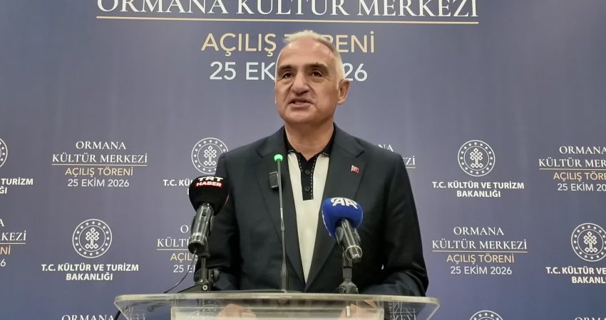 Kültür ve Turizm Bakanı Mehmet Nuri Ersoy, Antalya’nın İbradı ilçesinde
