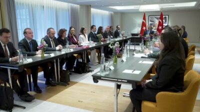 Dışişleri Bakanı Hakan Fidan, Brüksel'de iş dünyası ve sivil toplum
