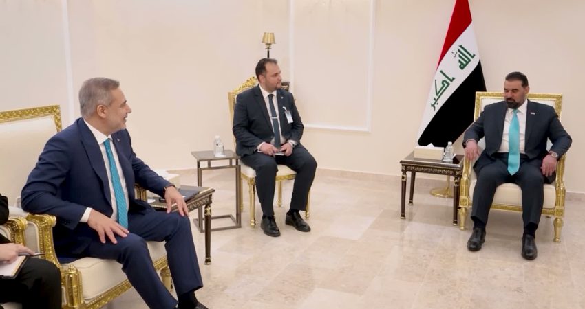 Dışişleri Bakanı Hakan Fidan, Bağdat'ta Irak Temsilciler Meclisi Başkanı Heybet