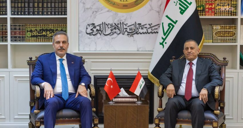 Dışişleri Bakanı Hakan Fidan, Bağdat'ta Irak Ulusal Güvenlik Müsteşarı Kasım