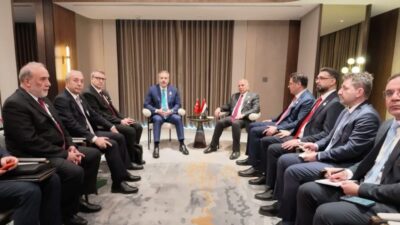 Dışişleri Bakanı Hakan Fidan, Bağdat'ta Irak Dışişleri Bakanı Fuad Hüseyin