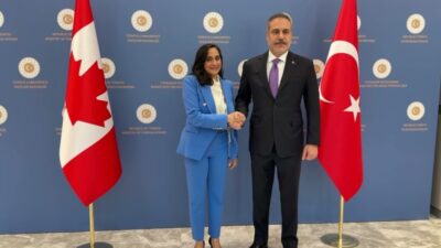 Dışişleri Bakanı Hakan Fidan, Kanada Dışişleri Bakanı Anita Anand ile