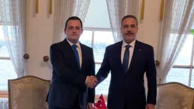 Dışişleri Bakanı Hakan Fidan, Kuzey Makedonya Devlet Bakanı Zülfikar Zeynula