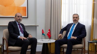Dışişleri Bakanı Hakan Fidan, Ürdün Dışişleri Bakanı Ayman Safadi ile