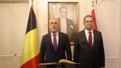 Çalışma ve Sosyal Güvenlik Bakanı Vedat Işıkhan, Brüksel'de Türkiye'nin Brüksel
