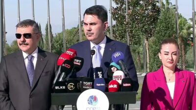 Çevre, Şehircilik ve İklim Değişikliği Bakanı Murat Kurum, 9-20 Kasım