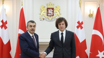 Milli Eğitim Bakanı Yusuf Tekin, Tiflis’te Gürcistan Başbakanı Irakli Kobakhidze
