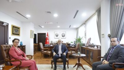 Dışişleri Bakan Yardımcısı Musa Kulaklıkaya, Fransa'nın Ankara Büyükelçisi Isabelle Dumont'u