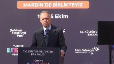 Kültür ve Turizm Bakan Yardımcısı Gökhan Yazgan, Mardin'de yaptığı konuşmada,