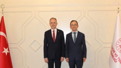 Kültür ve Turizm Bakan Yardımcısı Gökhan Yazgı, Çin'in Ankara Büyükelçisi