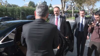 İçişleri Bakanı Mustafa Çiftçi ile Tarım ve Orman Bakanı İbrahim