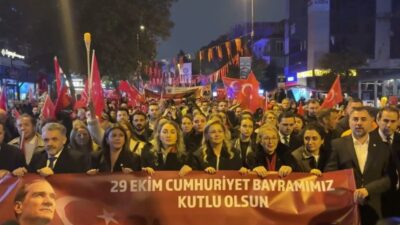 Bakırköy Belediye Başkanı Ayşegül Ovalıoğlu ve Dilek İmamoğlu, Cumhuriyet'in 103.