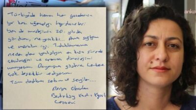 DİSK Basın-İş, gazeteci Derya Okatan’ın derhal serbest bırakılmasını isteyerek, "Tutuklama, bir