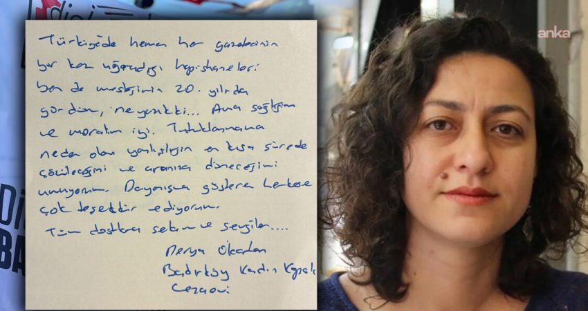 DİSK Basın-İş, gazeteci Derya Okatan’ın derhal serbest bırakılmasını isteyerek, "Tutuklama, bir