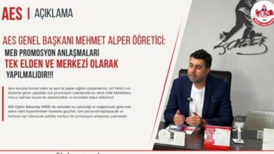 BASK ve Anadolu Eğitim Sendikası Genel Başkanı Mehmet Alper Öğretici,