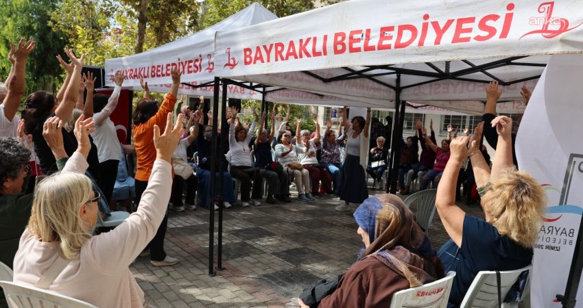 Bayraklı Belediyesi, Yaşlılar Günü kapsamında Mansuroğlu Semt Evi’nde düzenlediği “Kendime