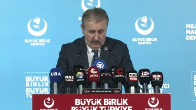 BBP Genel Başkanı Mustafa Destici, "Suça sürüklenen çocuklar, uyuşturucu ve