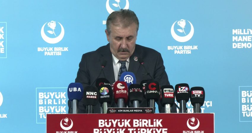 BBP Genel Başkanı Mustafa Destici, "Suça sürüklenen çocuklar, uyuşturucu ve