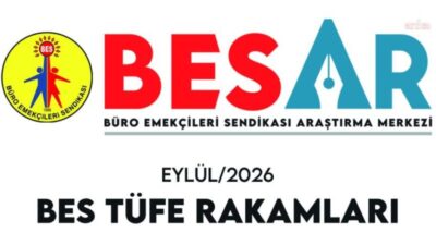 Büro Emekçileri Sendikası Araştırma Merkezi (BES-AR), eylül ayına ilişkin "Kamu