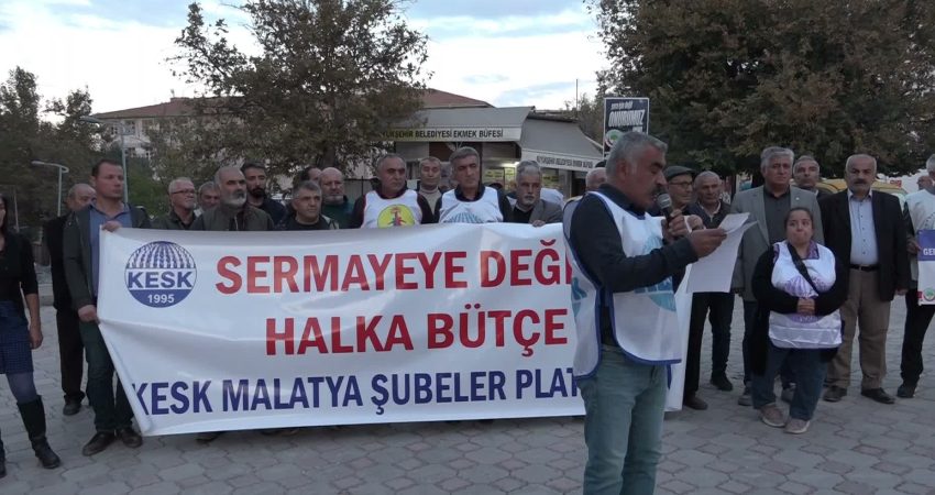 Büro Emekçiler Sendikası (BES) Malatya Şube Başkanı Kazım Hazar, 2027